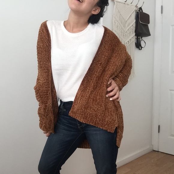 ❗️1 left ❗️NWTChenille Soft Textured Long Cardigan - Picture 5 of 5